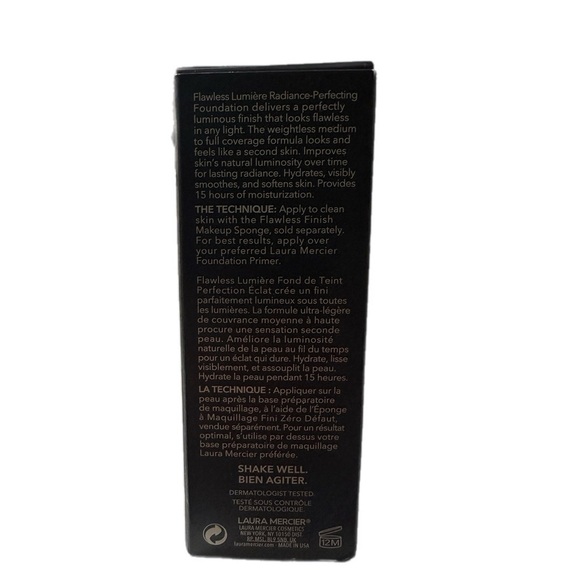 Laura Mercier Flawless Lumière Radiance-Perfecting Foundation – 2W1 Macadamia - Picture 3 of 5